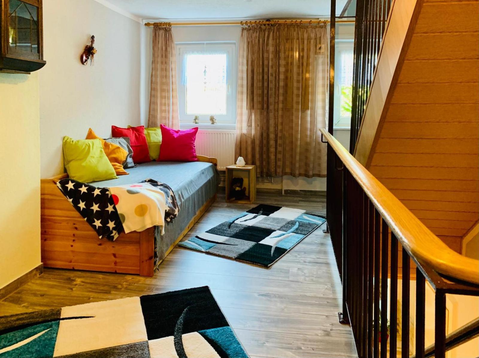 Ferienhaus Zittau Oberlausitz & Ferienwohnung Am Hamann Berg エクステリア 写真
